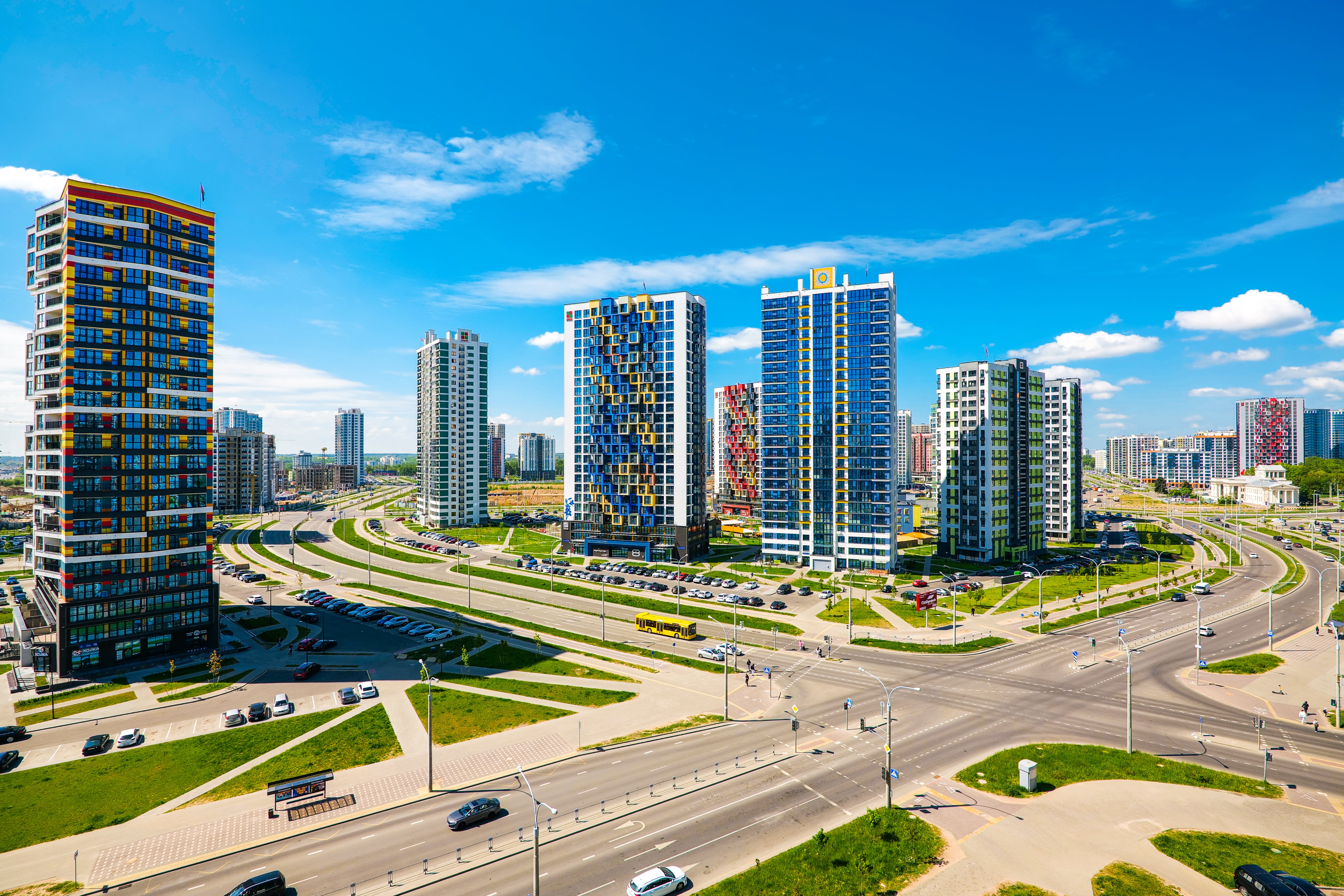 Минск Мир — высотные здания